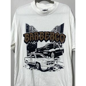 Shaka Wear BARBERCO Heavyweight T-Shirt Street Wear Skate‎ Grunge Men's Medium